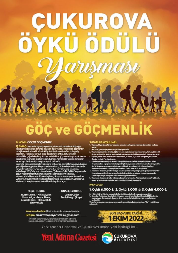 Çukurova_öykü_Ödül